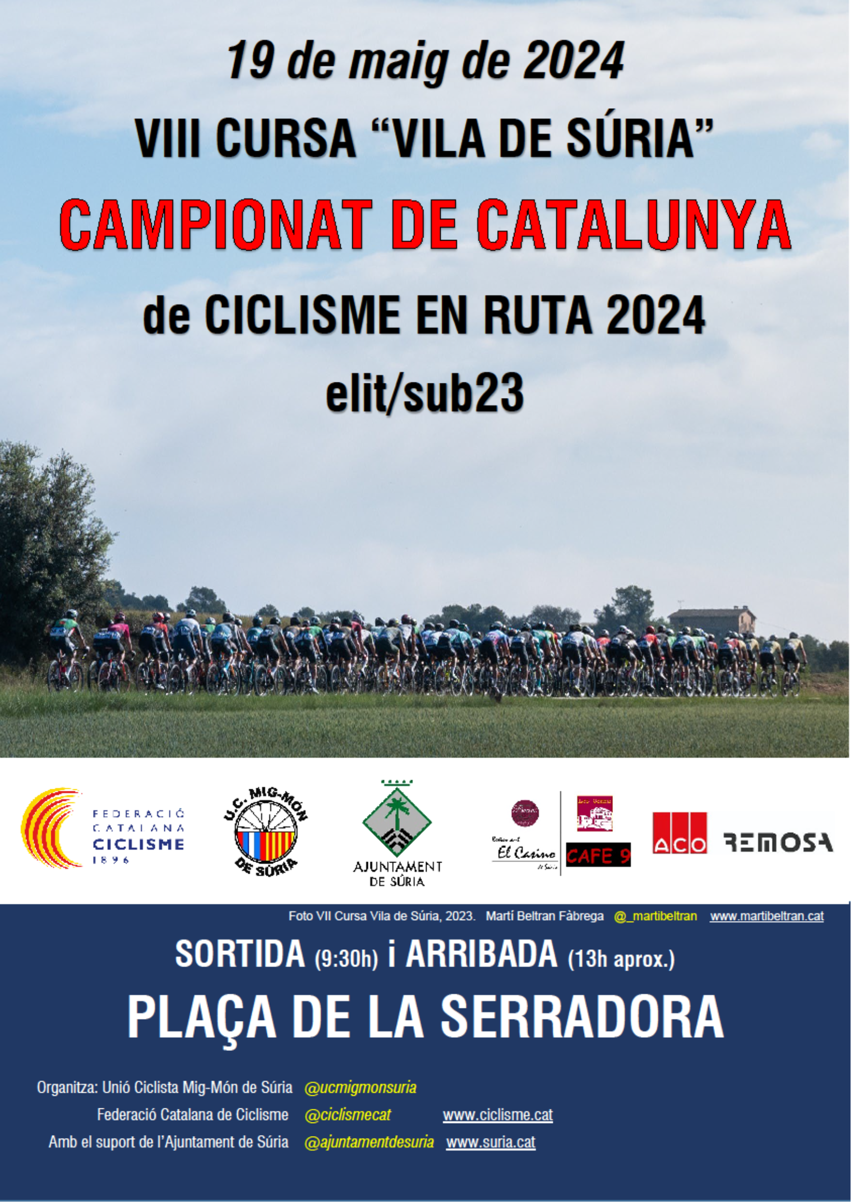 8a Cursa Ciclista Vila de Súria-Campionat de Catalunya de Ciclisme en Ruta