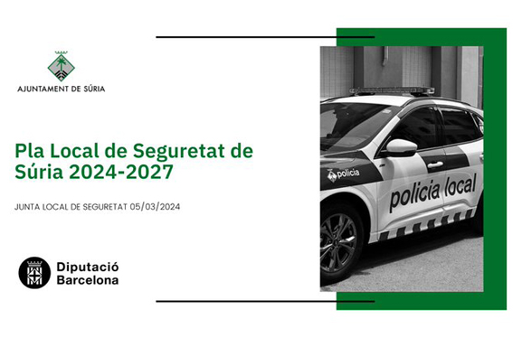 La Junta Local de Seguretat aprova el Pla municipal amb les prioritats d'actuació dels cossos policials i emergències a la vila