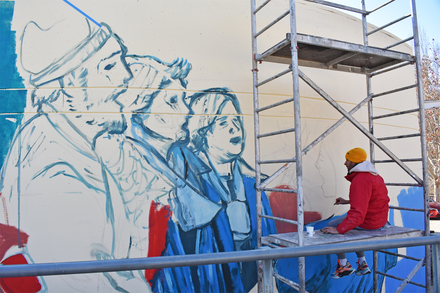 Les Caramelles de Súria seran més presents al centre urbà amb un nou mural en una façana de l'Estació d'Autobusos 