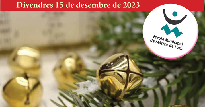 CONCERT DE NADAL DE L'ESCOLA MUNICIPAL DE MUSICA