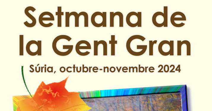 SETMANA DE LA GENT GRAN 2024