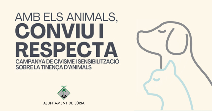 CAMPANYA DE CIVISME I SENSIBILITZACIO SOBRE LA TINEN?A D'ANIMALS