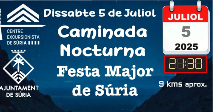 CAMINADA NOCTURNA DE LA FESTA MAJOR