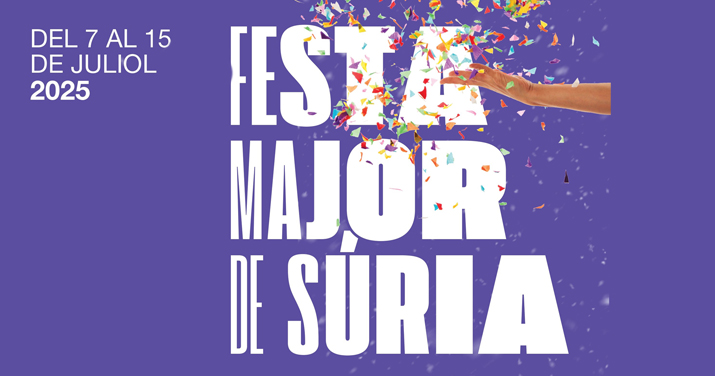 PROGRAMA DE LA FESTA MAJOR DE SURIA 2025