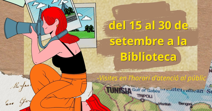 EXPOSICIO A LA BIBLIOTECA PUBLICA: FOTOGRAFIES DE L'ESTIU
