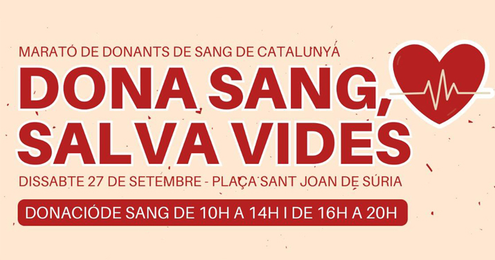 MARATO DE DONANTS DE SANG DE CATALUNYA