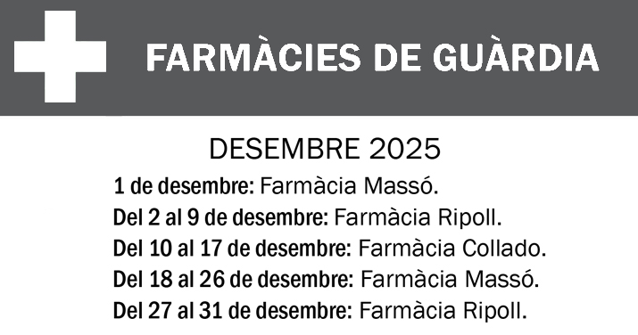 FARMACIES DE GUARDIA