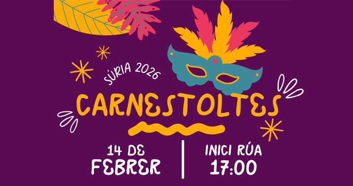 CARNESTOLTES DE SURIA 2026