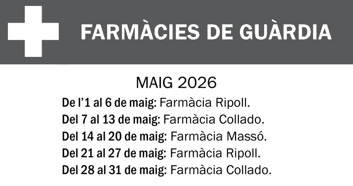 FARMACIES DE GUARDIA