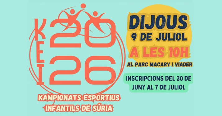 FESTA MAJOR: KAMPIONATS ESPORTIUS INFANTILS (KEI)