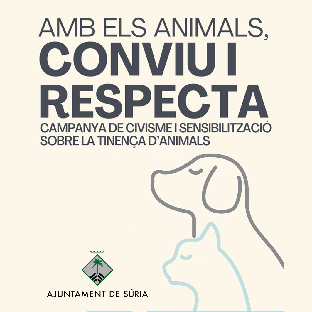 Punt d'informació de la campanya de civisme i sensibilització sobre la tinença d'animals