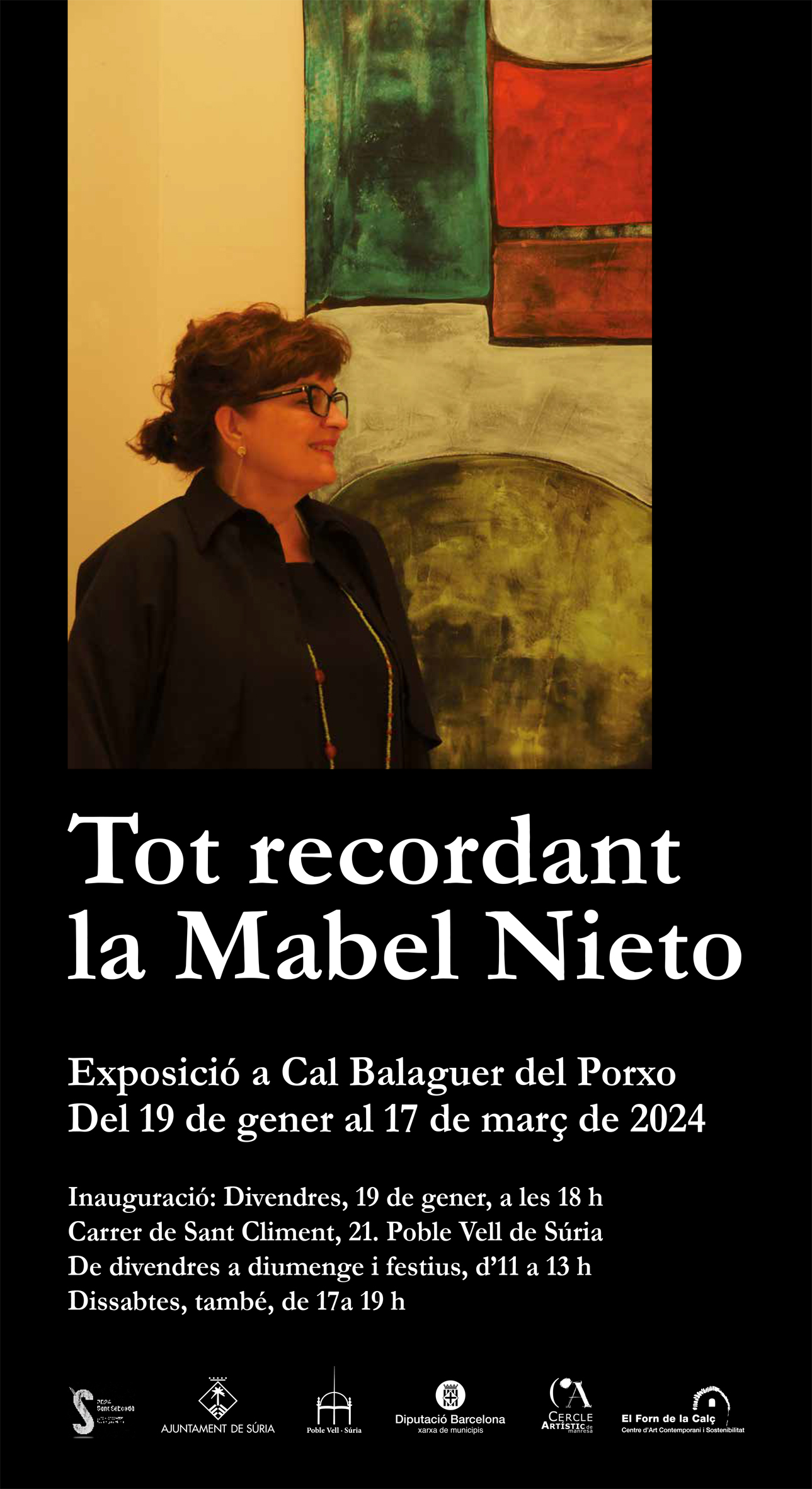 Exposició a Cal Balaguer del Porxo: 'Tot recordant la Mabel Nieto'