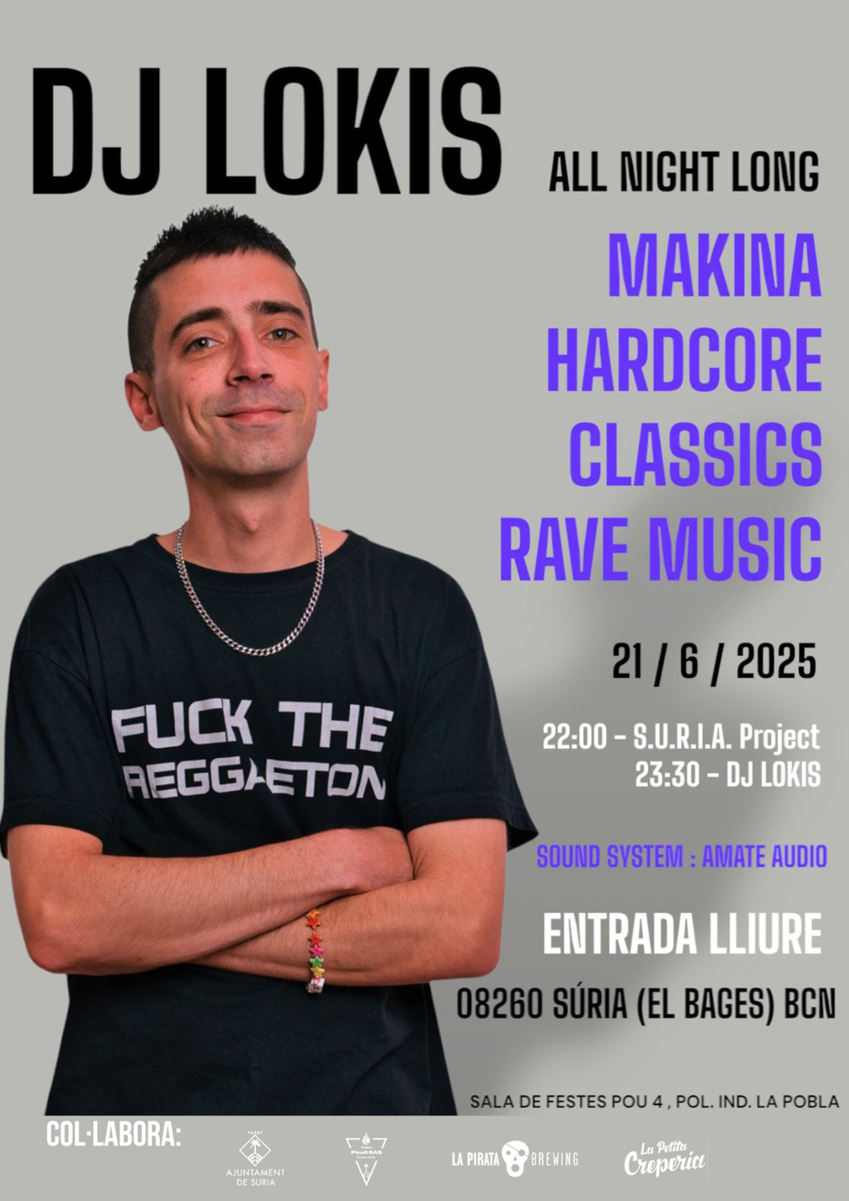 Presentació de S.U.R.I.A Project i actuació de DJ Lokis