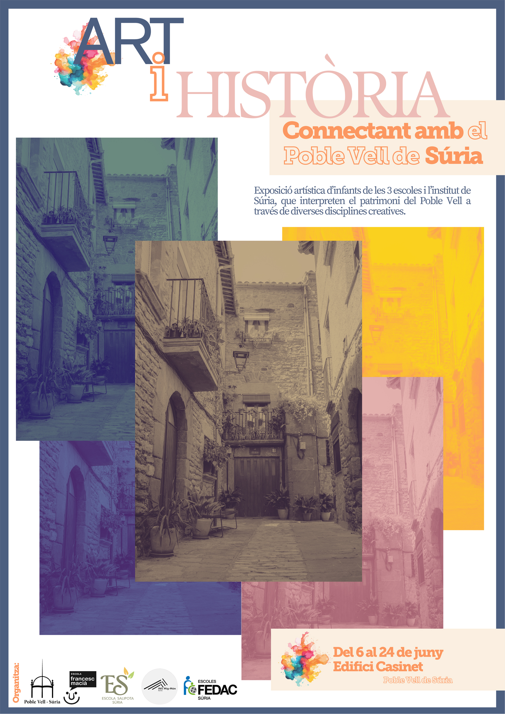 Inauguració de l'exposició 'Art i Història: Connectant amb el Poble Vell de Súria'