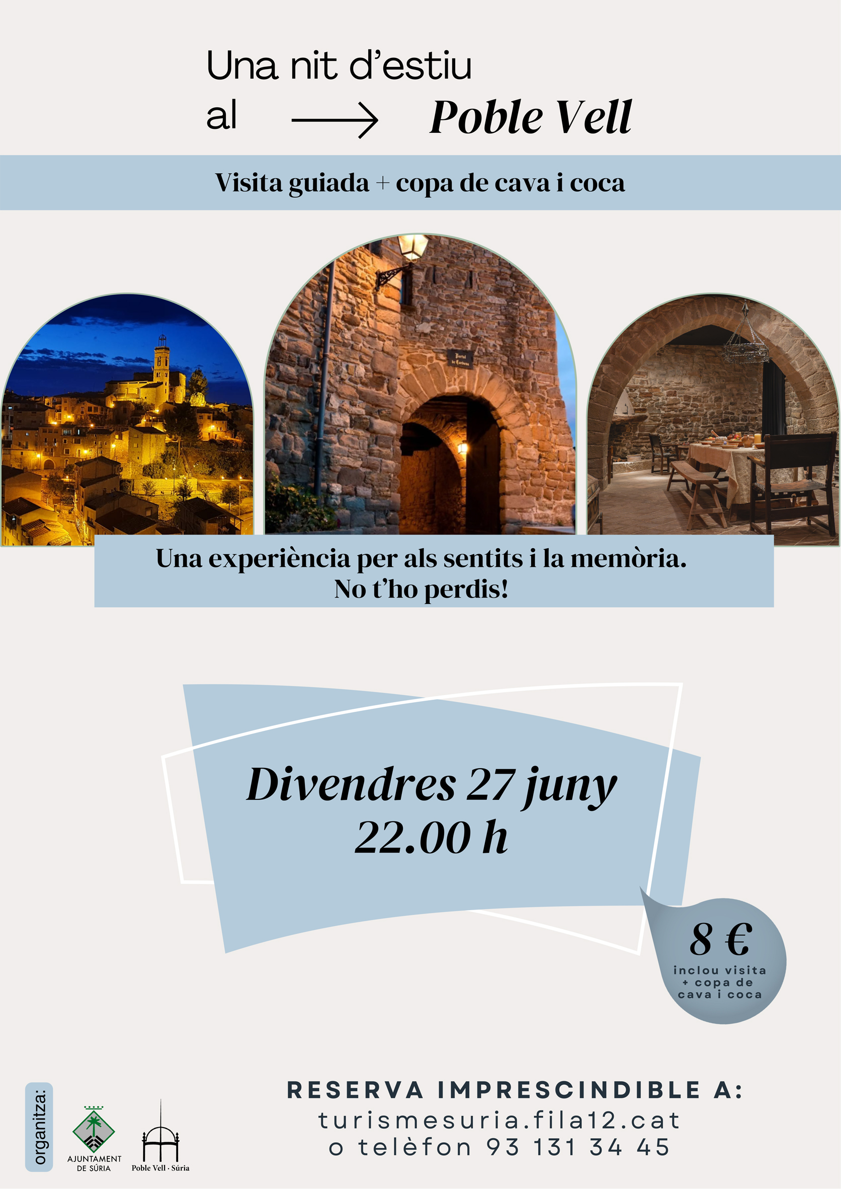 Visita guiada nocturna: Una nit d'estiu al Poble Vell