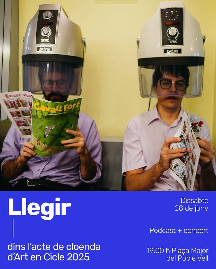 8è Festival Art en Cicle: Pòdcast 'Llegir'