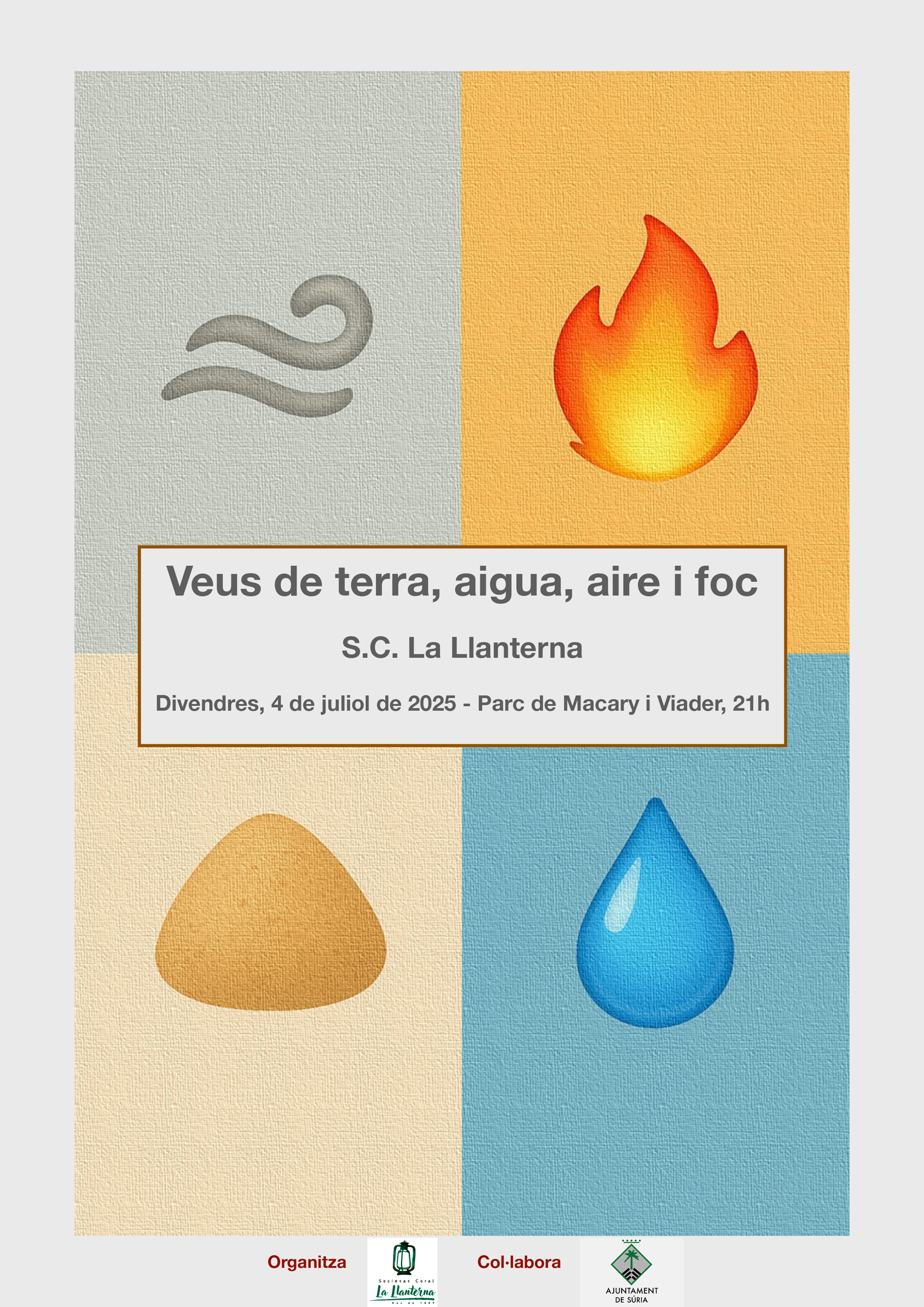 Concert de la Societat Coral La Llanterna: Veus de terra, aigua, aire i foc