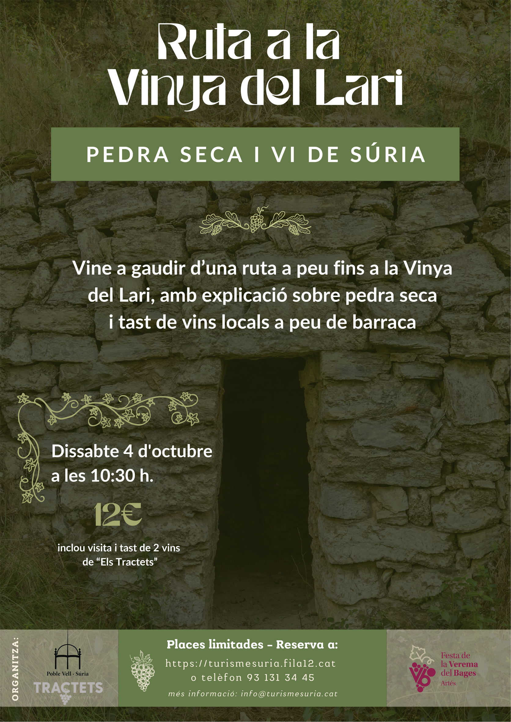 Festa de la Verema del Bages: Ruta a la Vinya del Lari