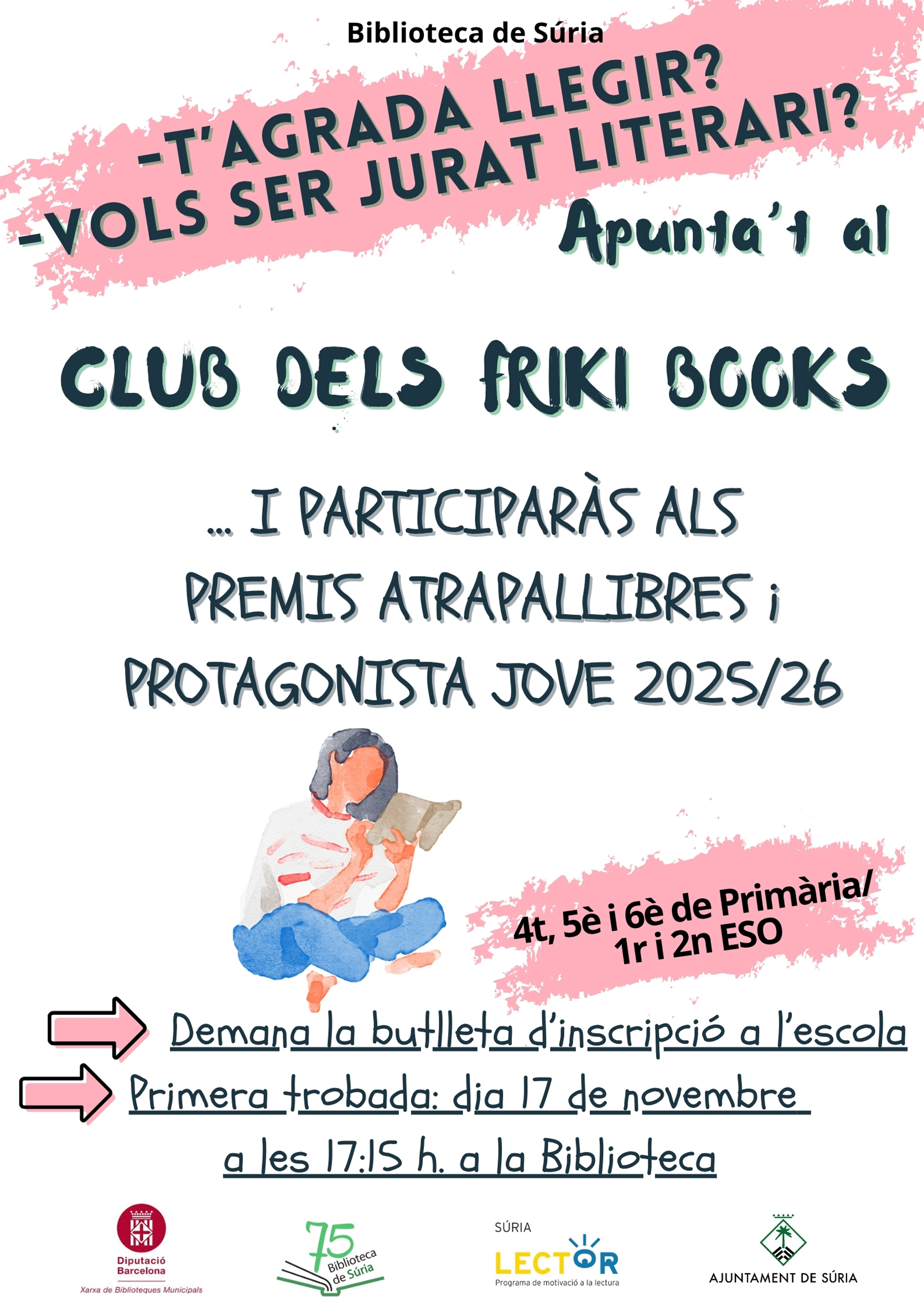 Primera trobada del Club dels Friki Books a la Biblioteca Pública