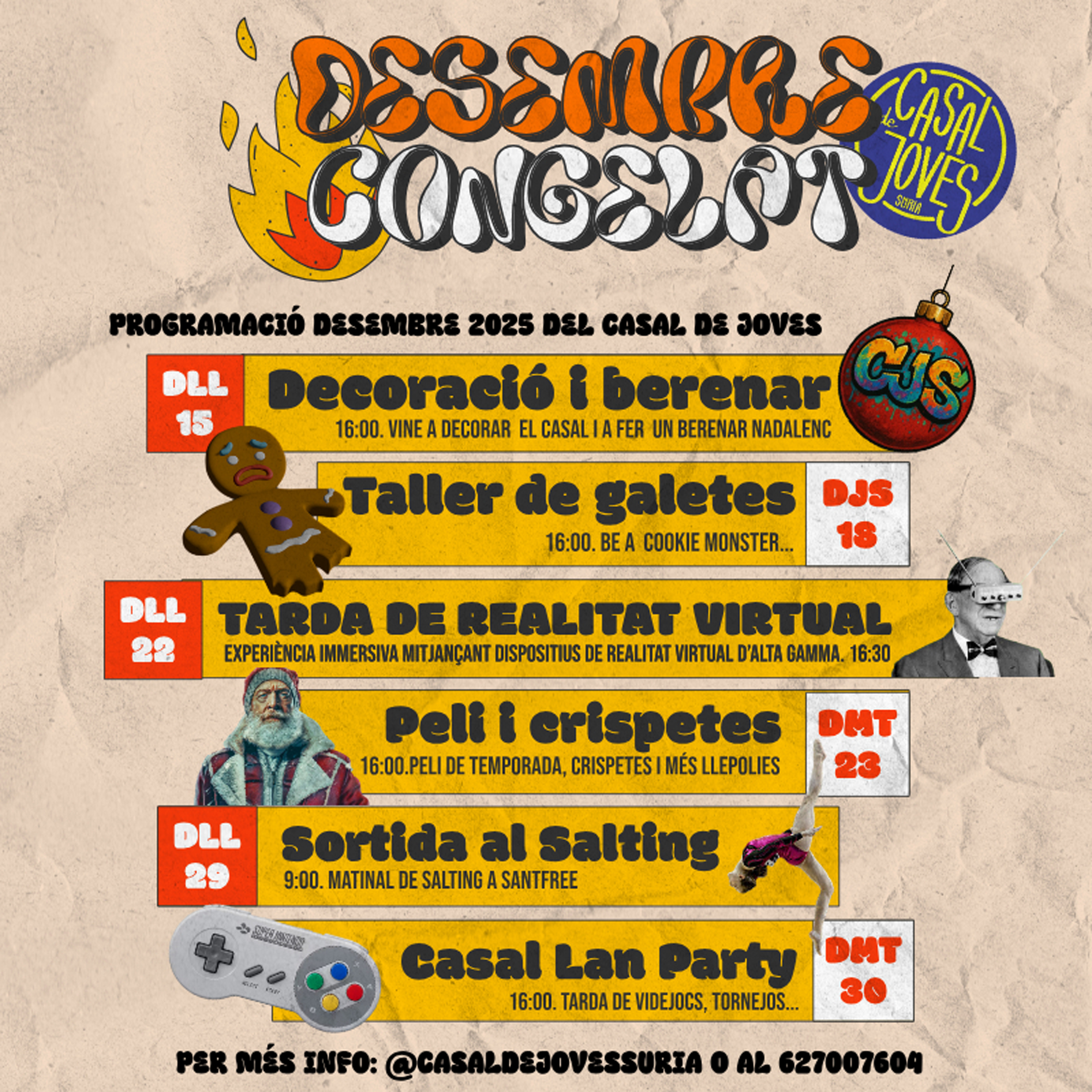 Nadal al Casal de Joves: Taller de galetes