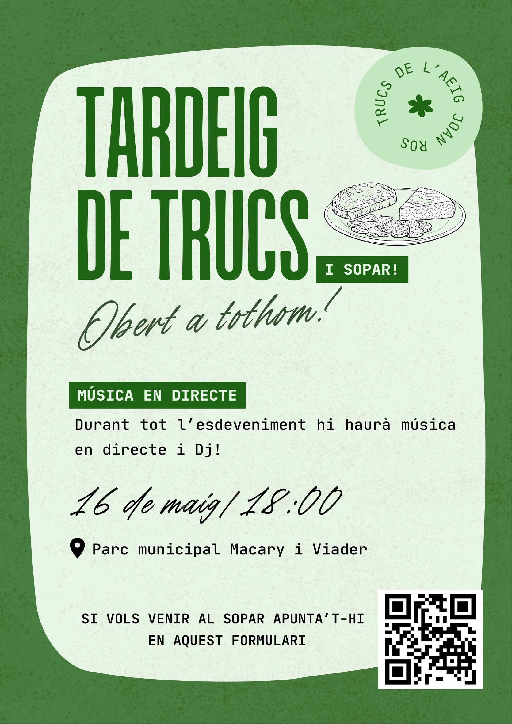 Tardeig de Trucs de l'Agrupament Escolta i Guia Joan Ros