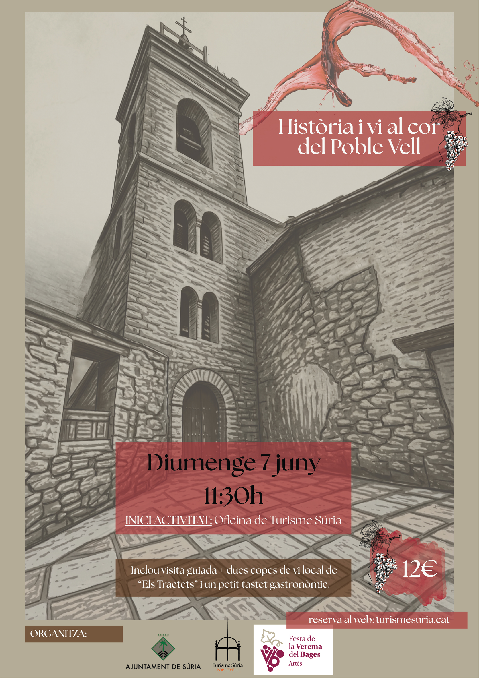 9a Fira ViBa de Vi del Bages: Hist&ograve;ria i vi al cor del Poble Vell