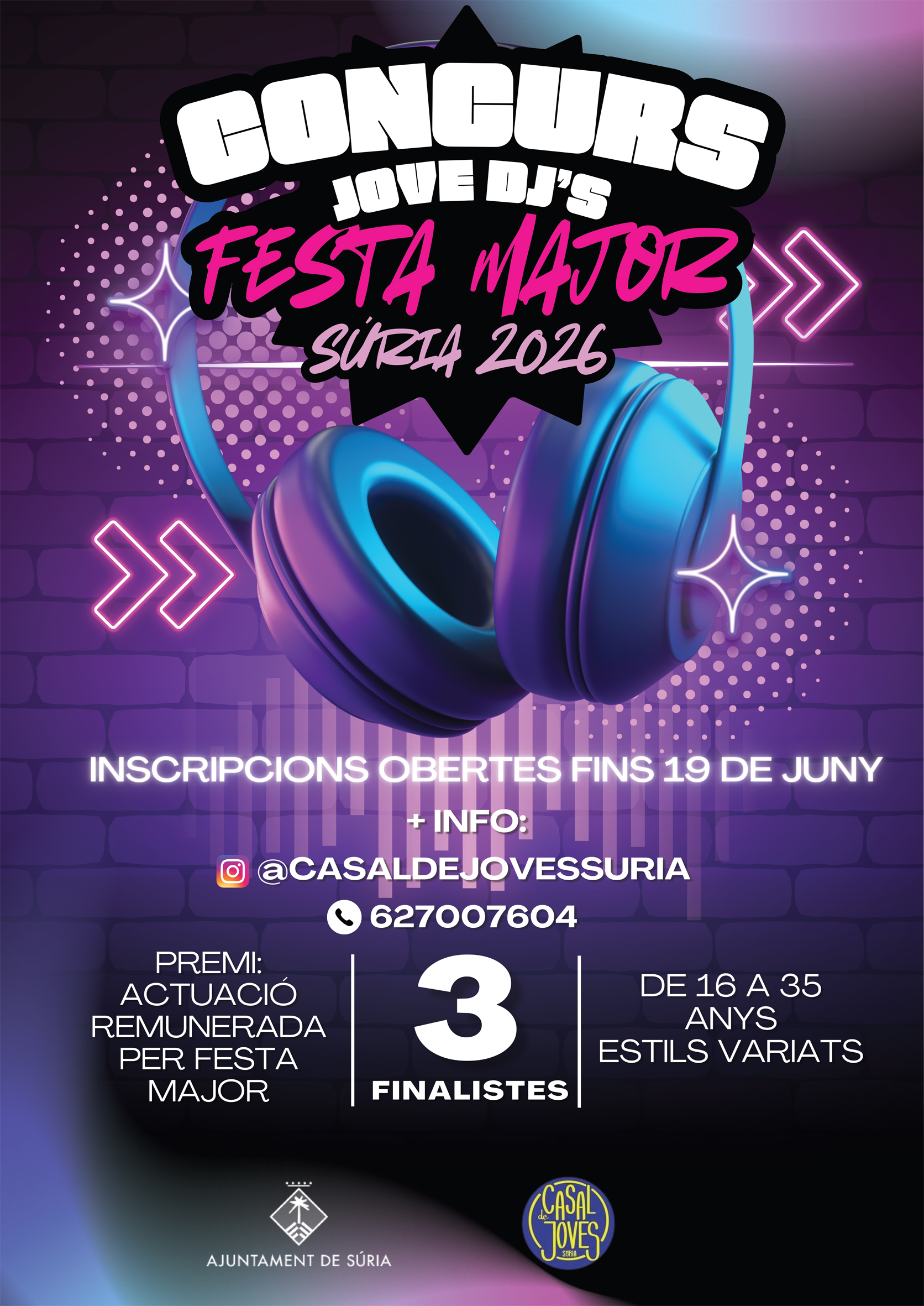 Concurs Jove DJs Festa Major 2026