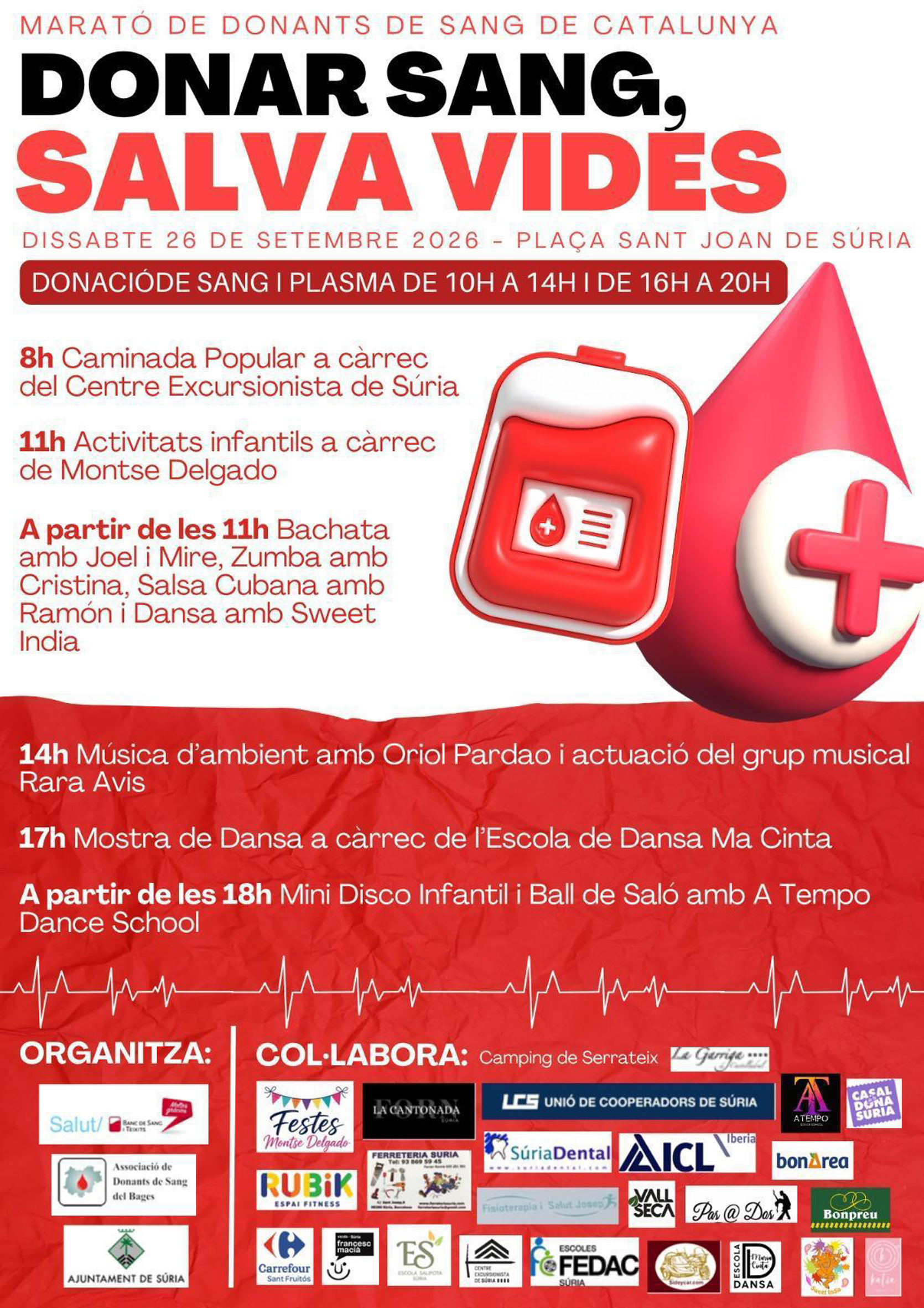 Marat&oacute; de Donants de Sang