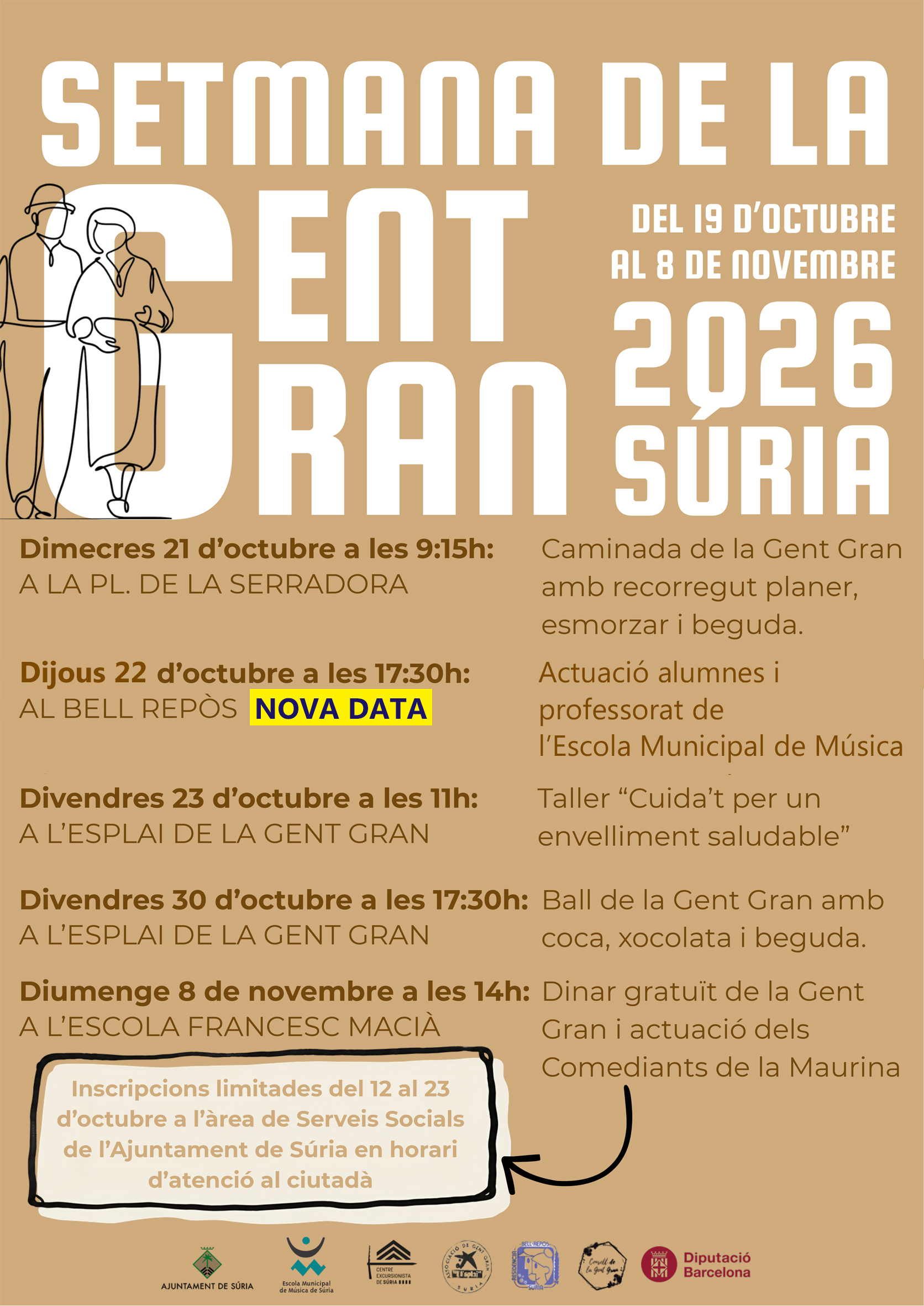 Setmana de la Gent Gran: Caminada