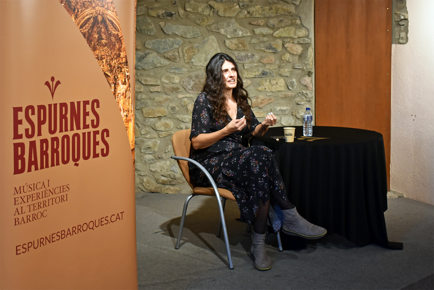 La historiadora Maria Garganté ofereix la conferència 'On són les dones a la Catalunya del Barroc?', dins del 6è Festival Espurnes Barroques, a Cal Balaguer del Porxo.