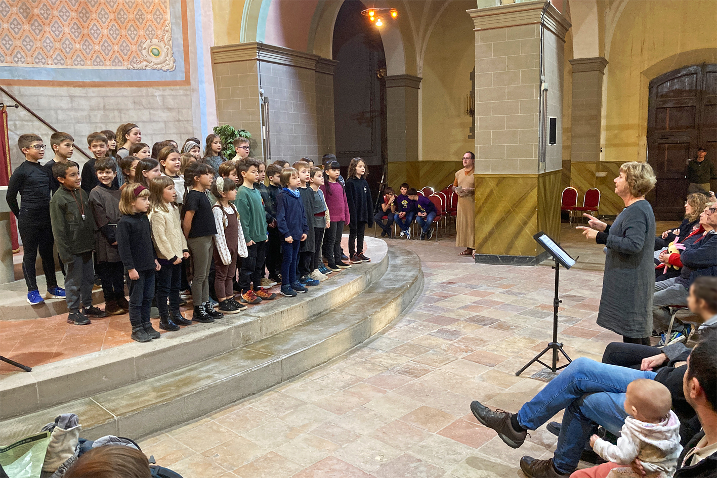 Concert de l'Escola Municipal de Música a l'Església del Roser, dins de la 21a Fira Medieval d'Oficis de Súria.