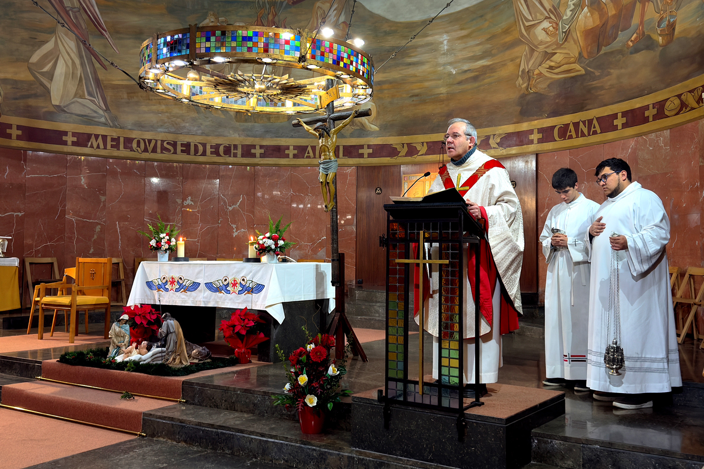 Missa del Gall a l'EsglÃ©sia Parroquial de Sant CristÃ²fol.