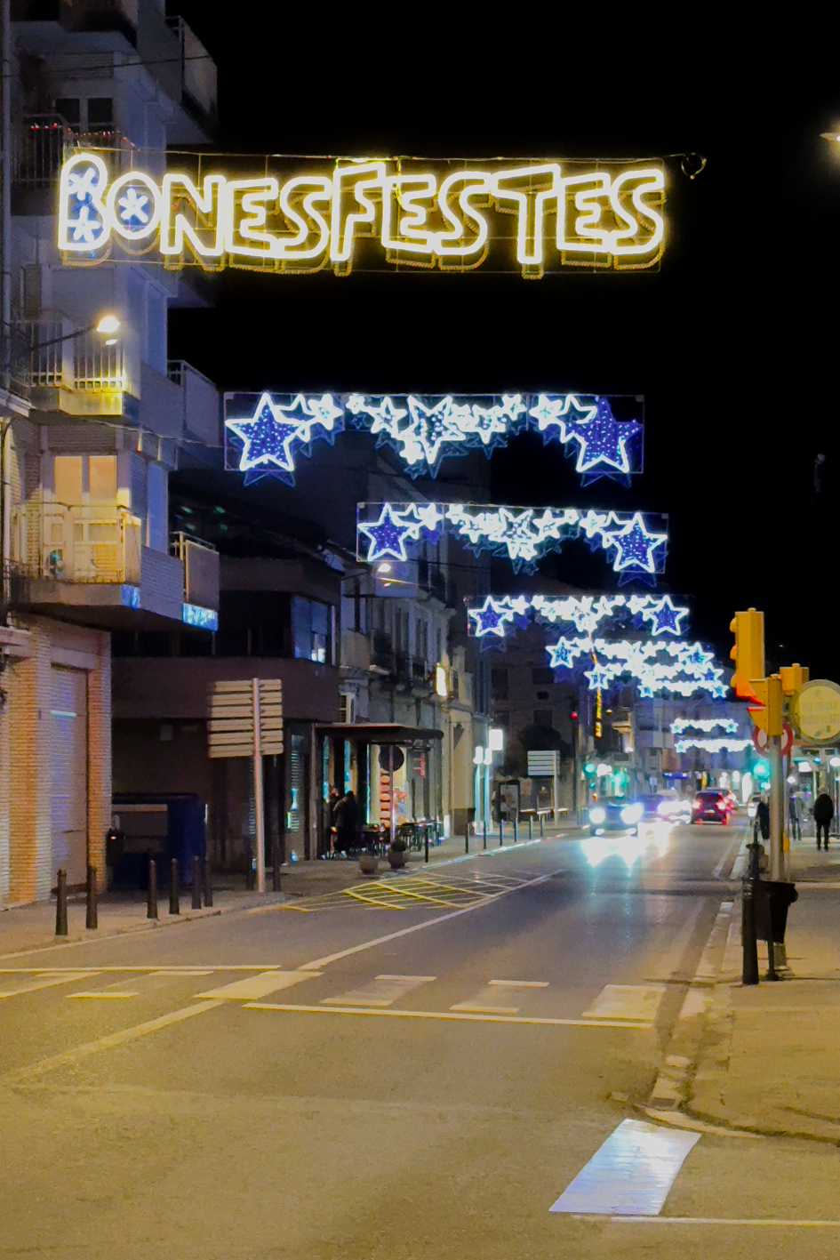 IlÂ·luminaciÃ³ de Nadal al centre urbÃ .