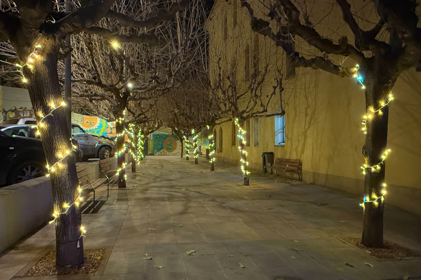 IlÂ·luminaciÃ³ de Nadal al centre urbÃ .
