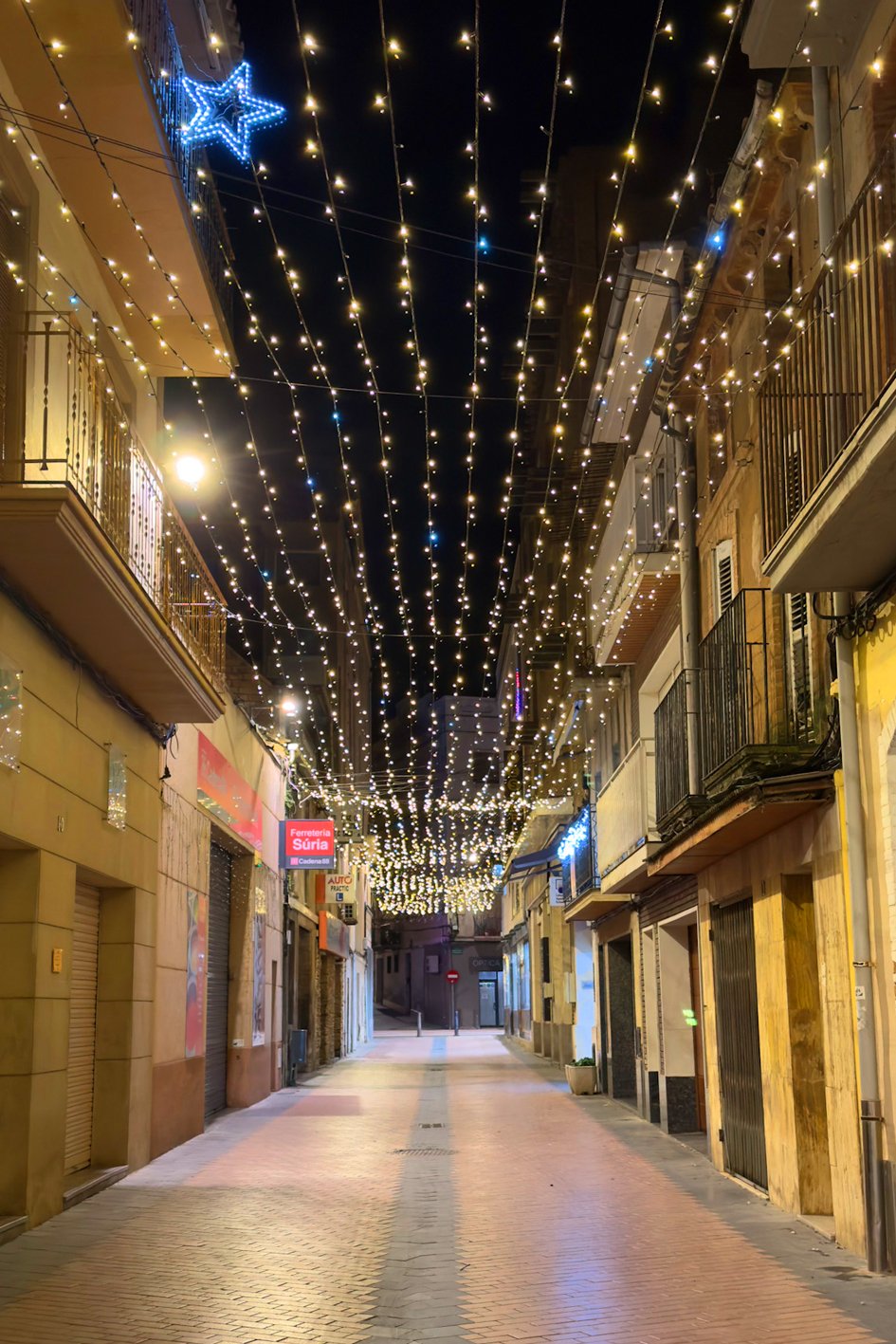 IlÂ·luminaciÃ³ de Nadal al centre urbÃ .