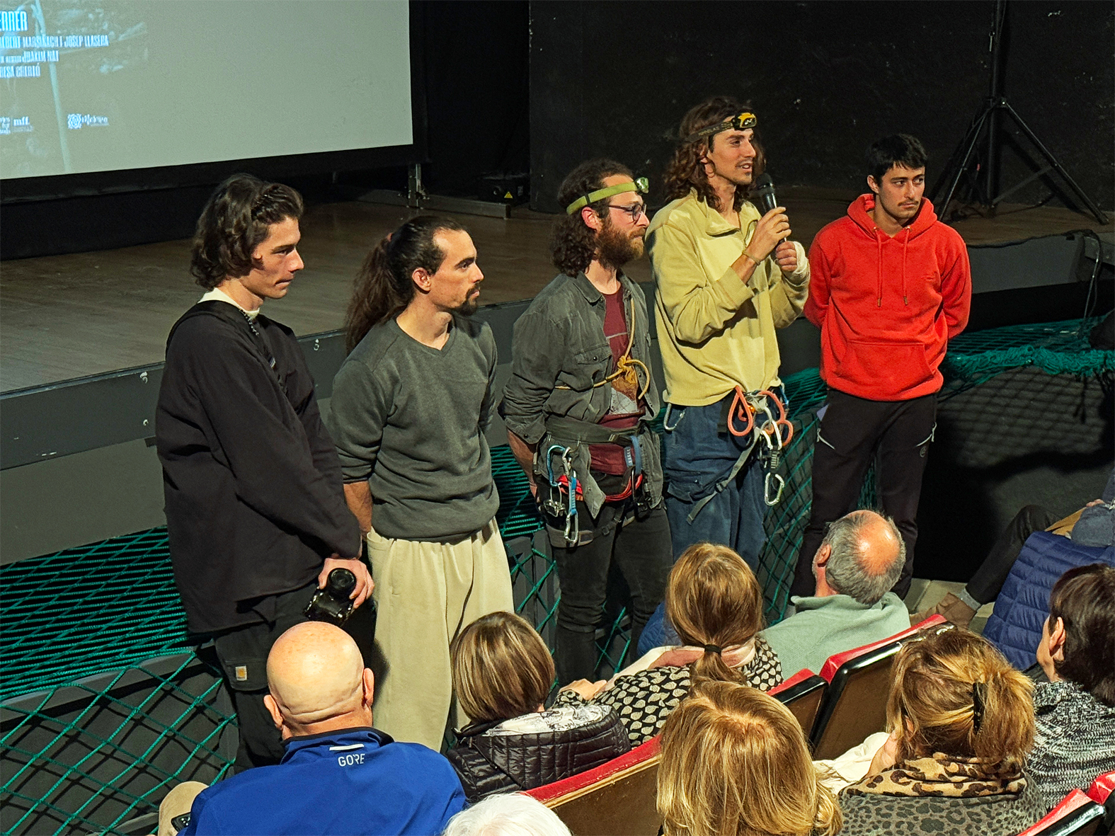 ColÂ·loqui amb lâ€™equip de la pelÂ·lÃ­cula 'Montserrat, Integral 107â€™, dins del programa de la Festa de Sant SebastiÃ .