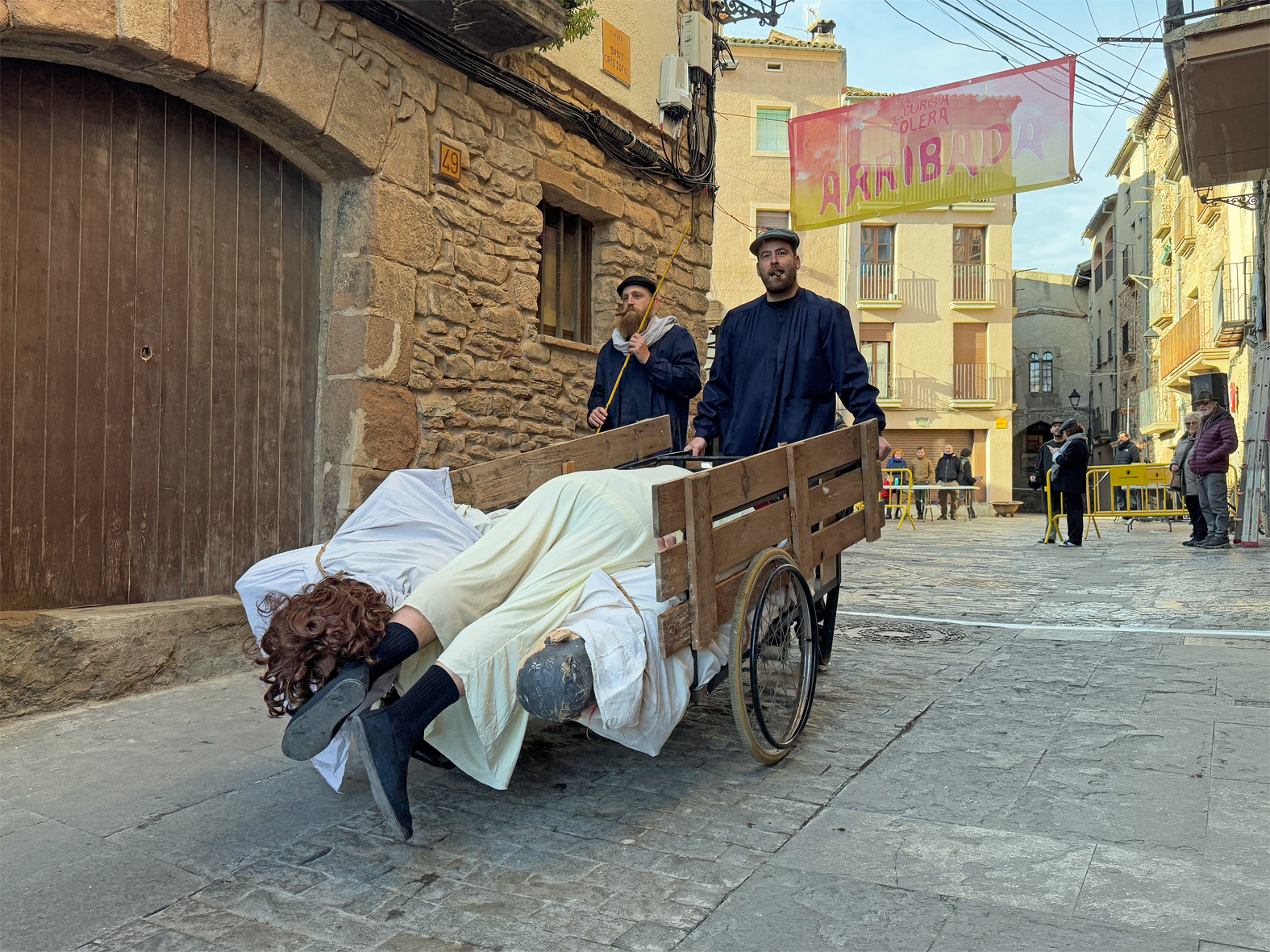 Els enterramorts de la Cur(s)a del CÃ²lera al Poble Vell, dins del programa de la Festa de Sant SebastiÃ .