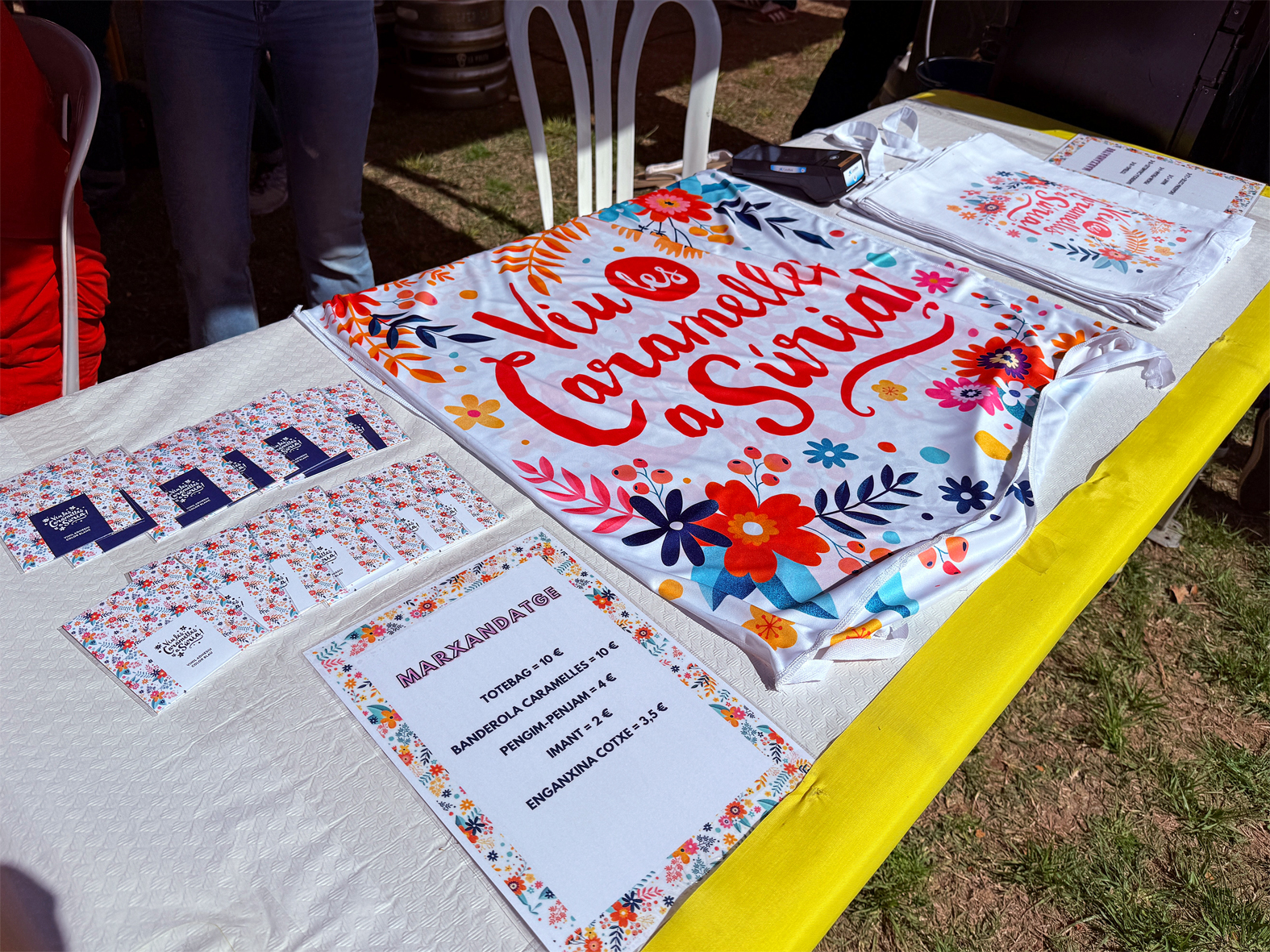 Marxandatge de les Caramelles de Súria al Vermut Caramellaire, celebrat al Parc Municipal Macary i Viader.