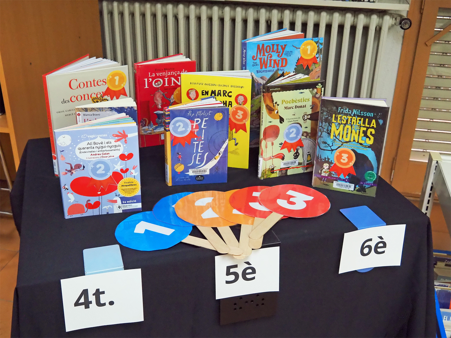 La Biblioteca Pública acull la festa de cloenda dels Premis Atrapallibres d'aquest curs 2024-25