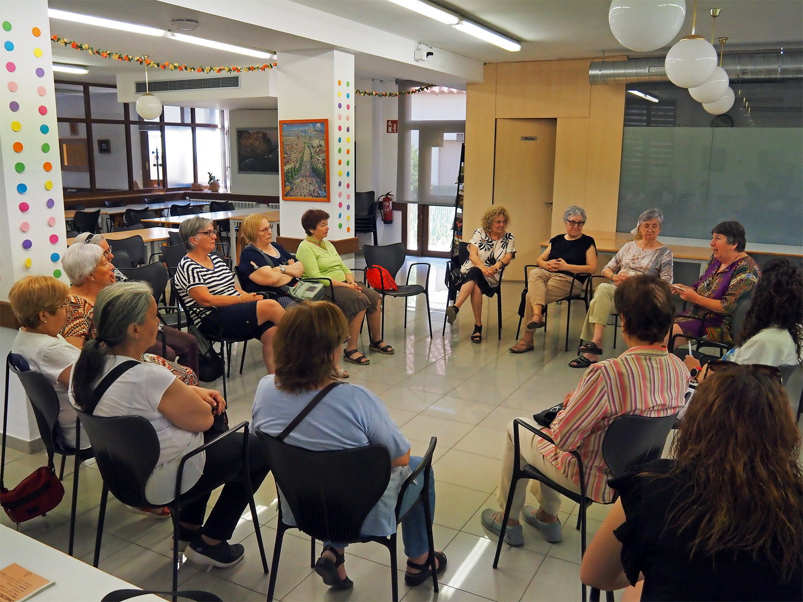 Xerrada sobre els drets de final de vida, a càrrec del col·lectiu Capalafí, dins del programa de la 4a Escola de Salut de Súria.