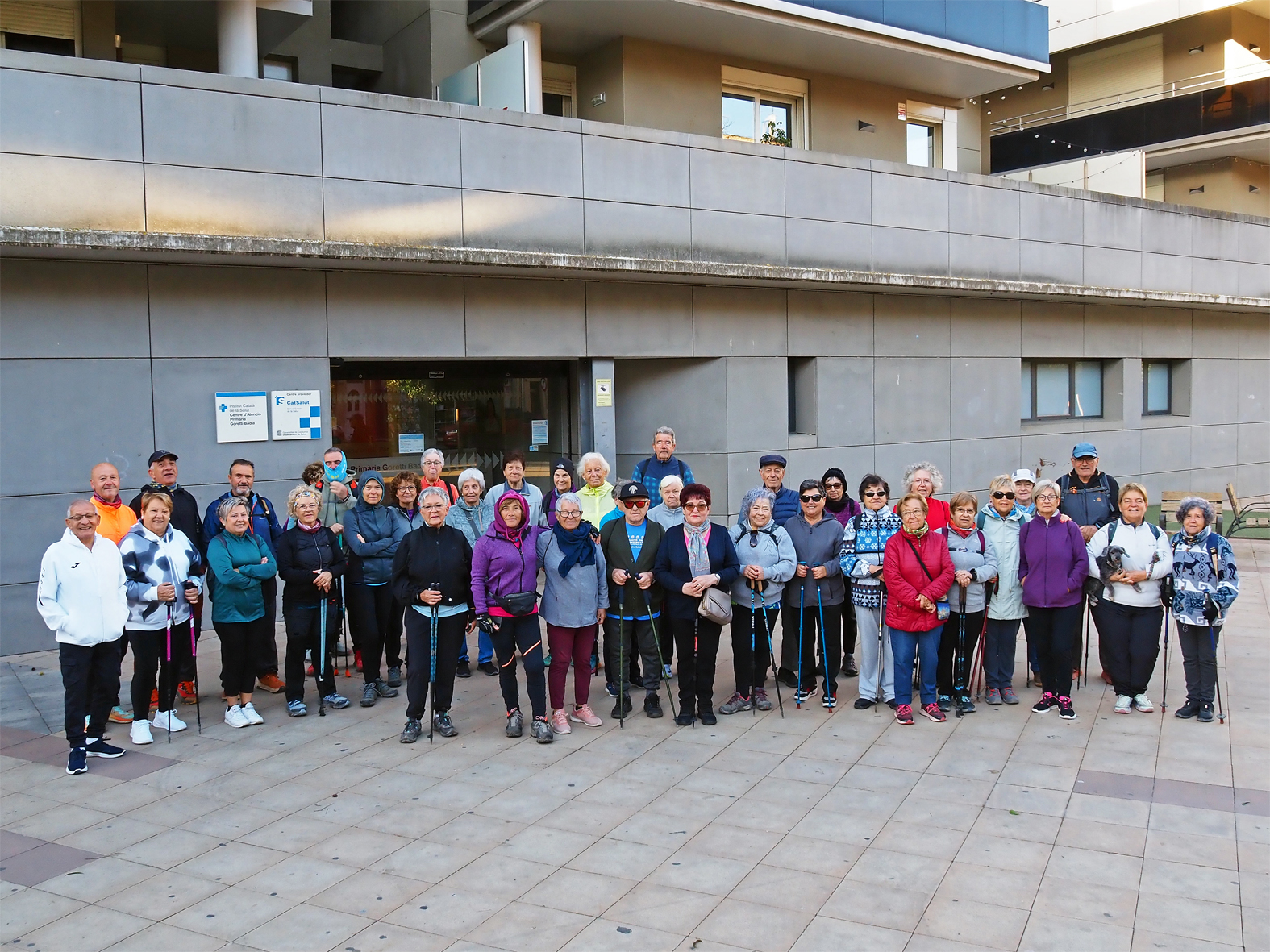 Persones participants en la caminada de la Setmana de la Gent Gran de Súria, que va comptar amb la col·laboració del Centre Excursionista. Persones participants en la caminada de la Setmana de la Gent Gran de Súria, que va comptar amb la col·laboració del Centre Excursionista.