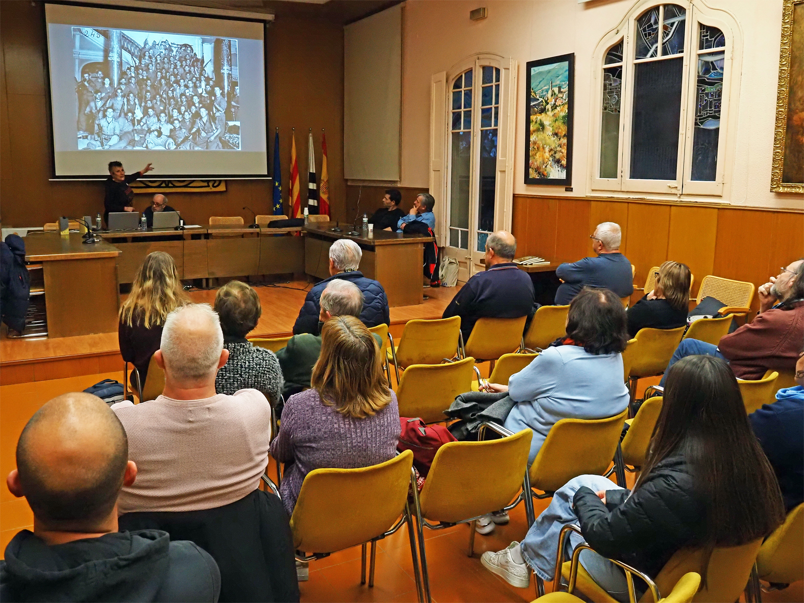 La Festa de Santa Bàrbara comença amb una recuperació de la memòria de cinc miners suriencs represaliats pel franquisme