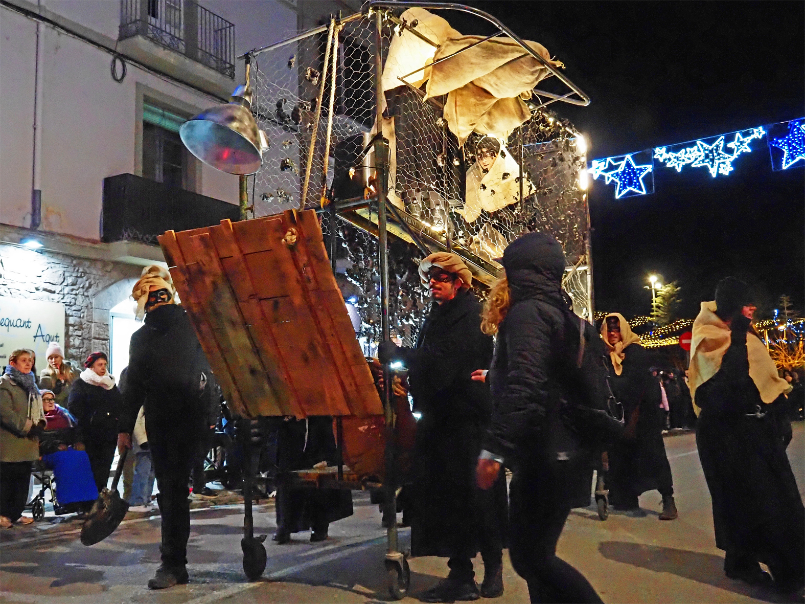 Carrossa del Carboneta, dins de la Cavalcada de Reis a S&uacute;ria.