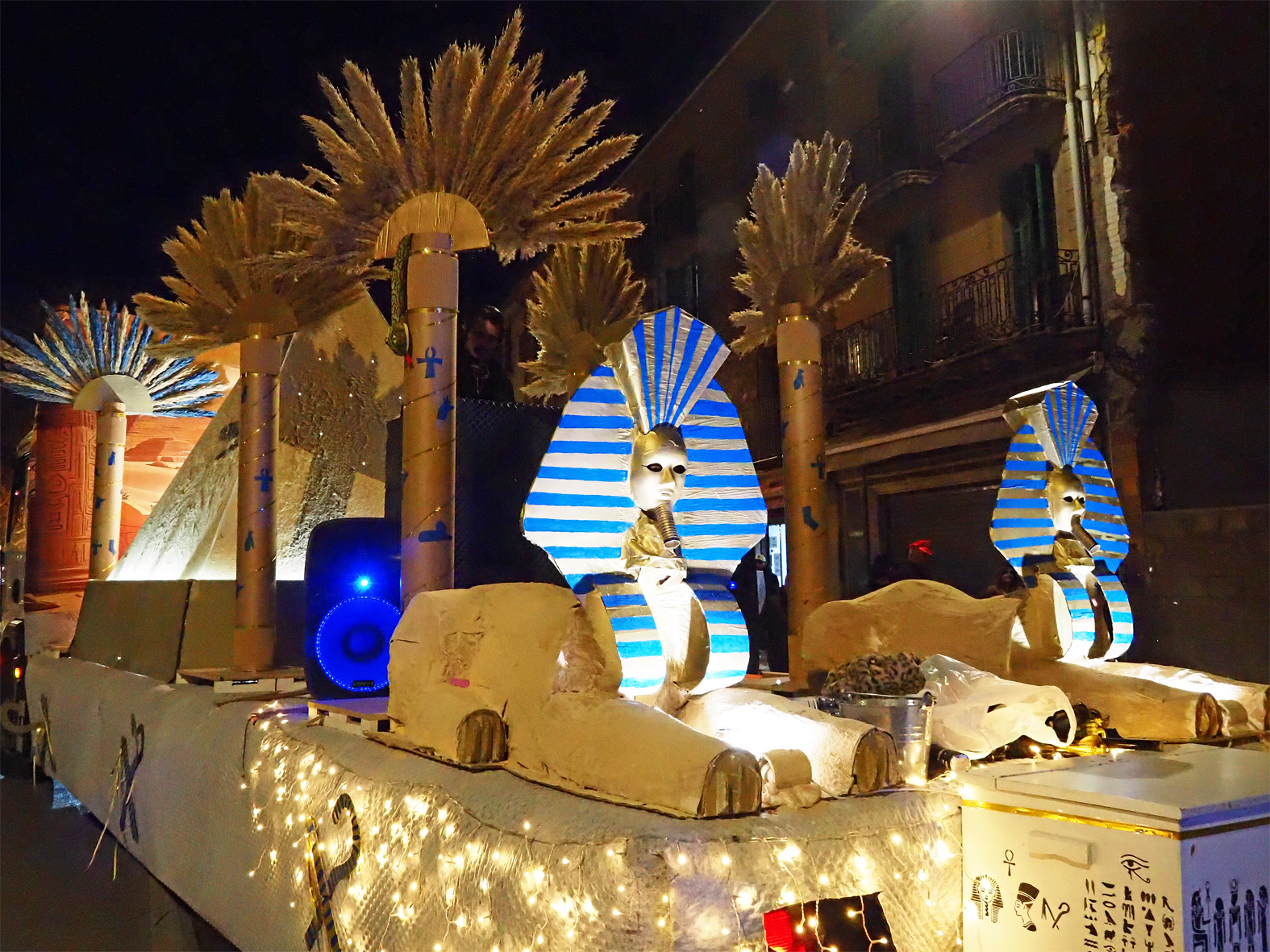 Carrossa de la rua del Carnestoltes de S&uacute;ria.