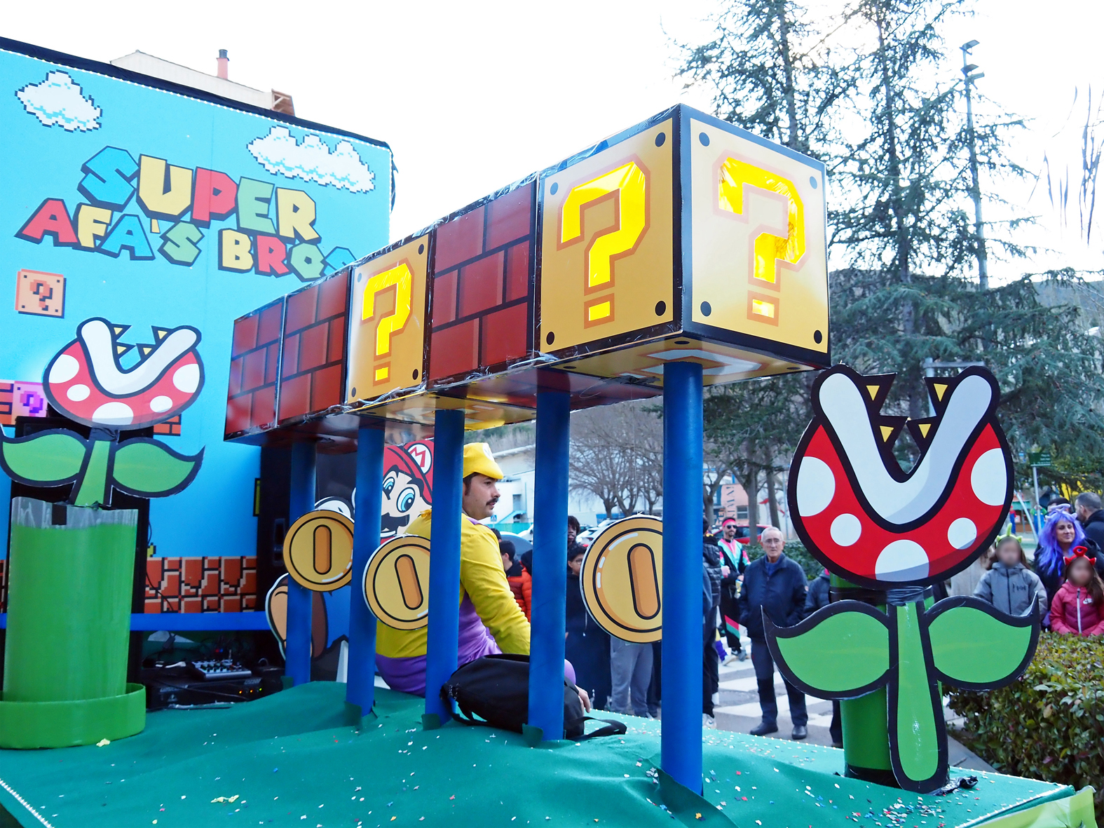 Carrossa de la rua del Carnestoltes de S&uacute;ria.