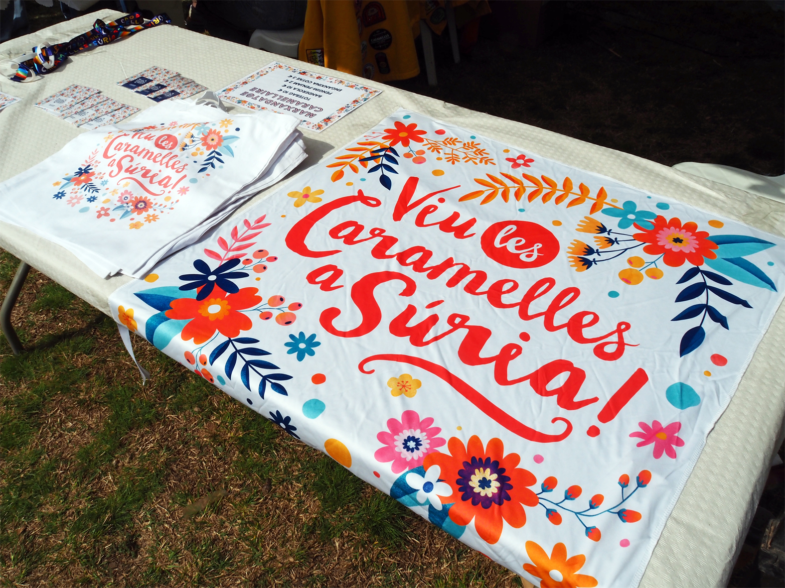 Marxandatge de les Caramelles durant el Vermut Caramellaire de S&uacute;ria al Parc Municipal Macary i Viader.