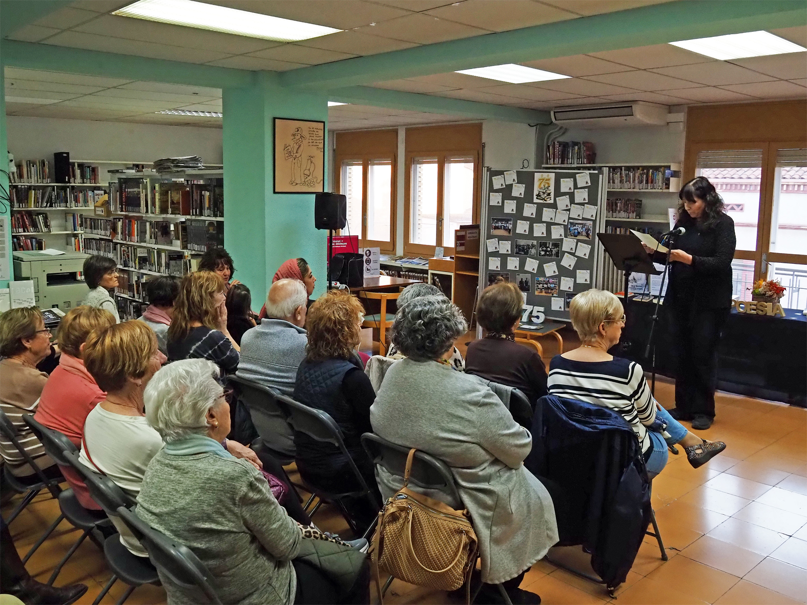 La Biblioteca Pública inicia la celebració del Dia Mundial de la Poesia, que es perllongarà en els propers mesos