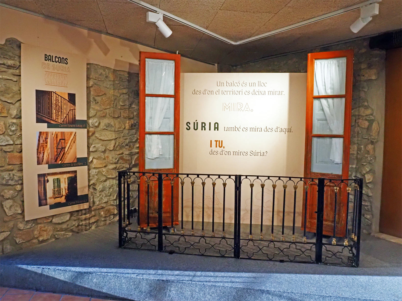 Cal Balaguer del Porxo acull una exposició del fotògraf surienc Martí Beltran sobre indrets destacats de Súria i el seu entorn