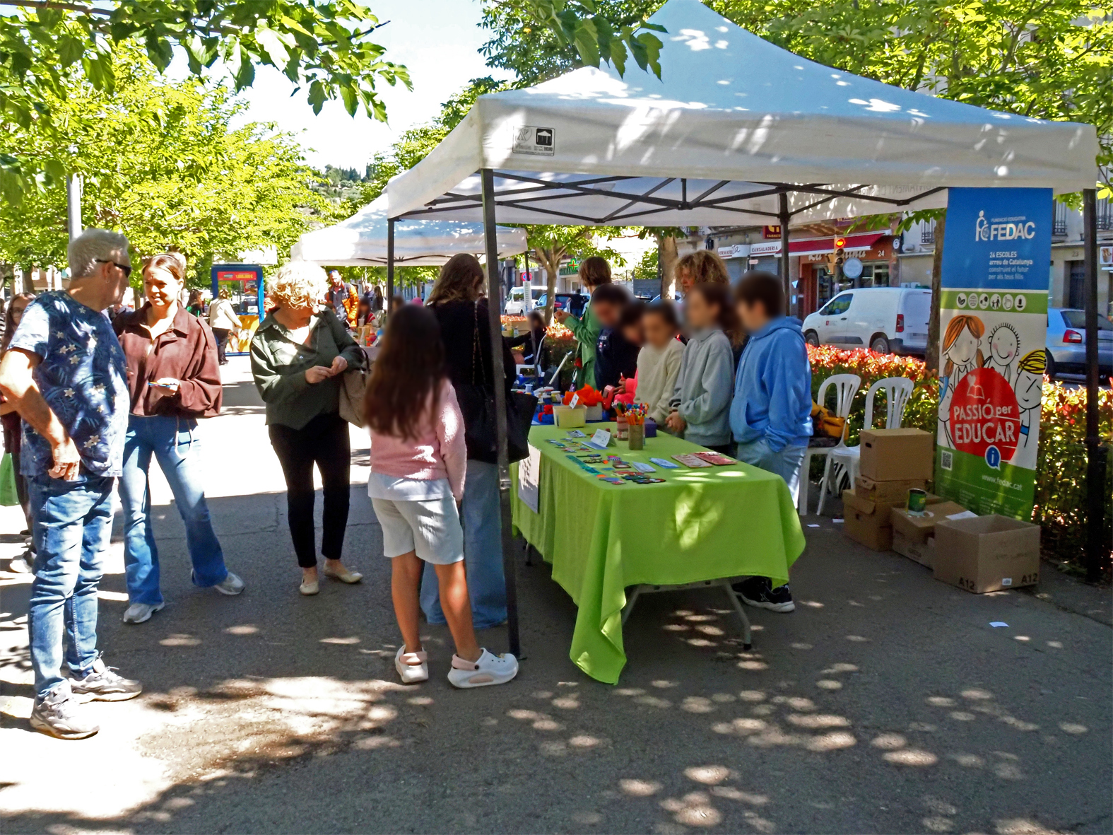 Les escoles Francesc Macià i Fedac participen en la 8a edició del Mercat de Cooperatives Escolars de Súria