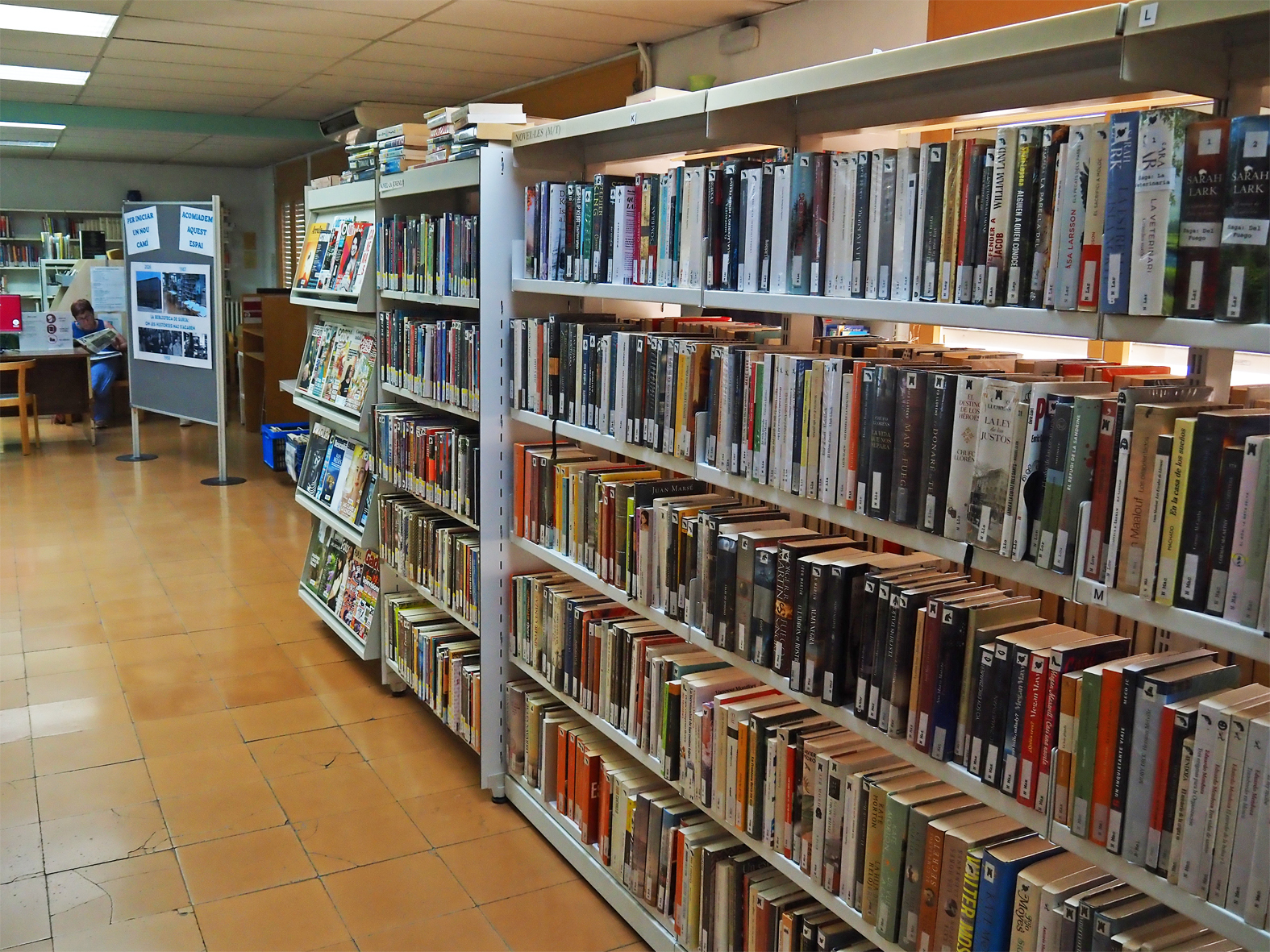L'actual local de la Biblioteca tancarà les seves portes aquest divendres 10 de juliol per preparar el trasllat